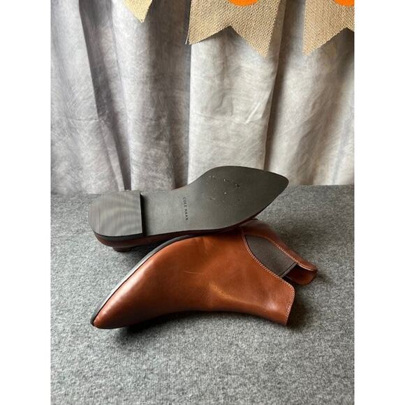 Cole Haan Womens Hara Bootie US 9.5 Dark Brown Leather - Picture 5 of 9